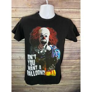 Pennywise IT Movie “Don’t You Want A Balloon?” Graphic T-Shirt Size Small